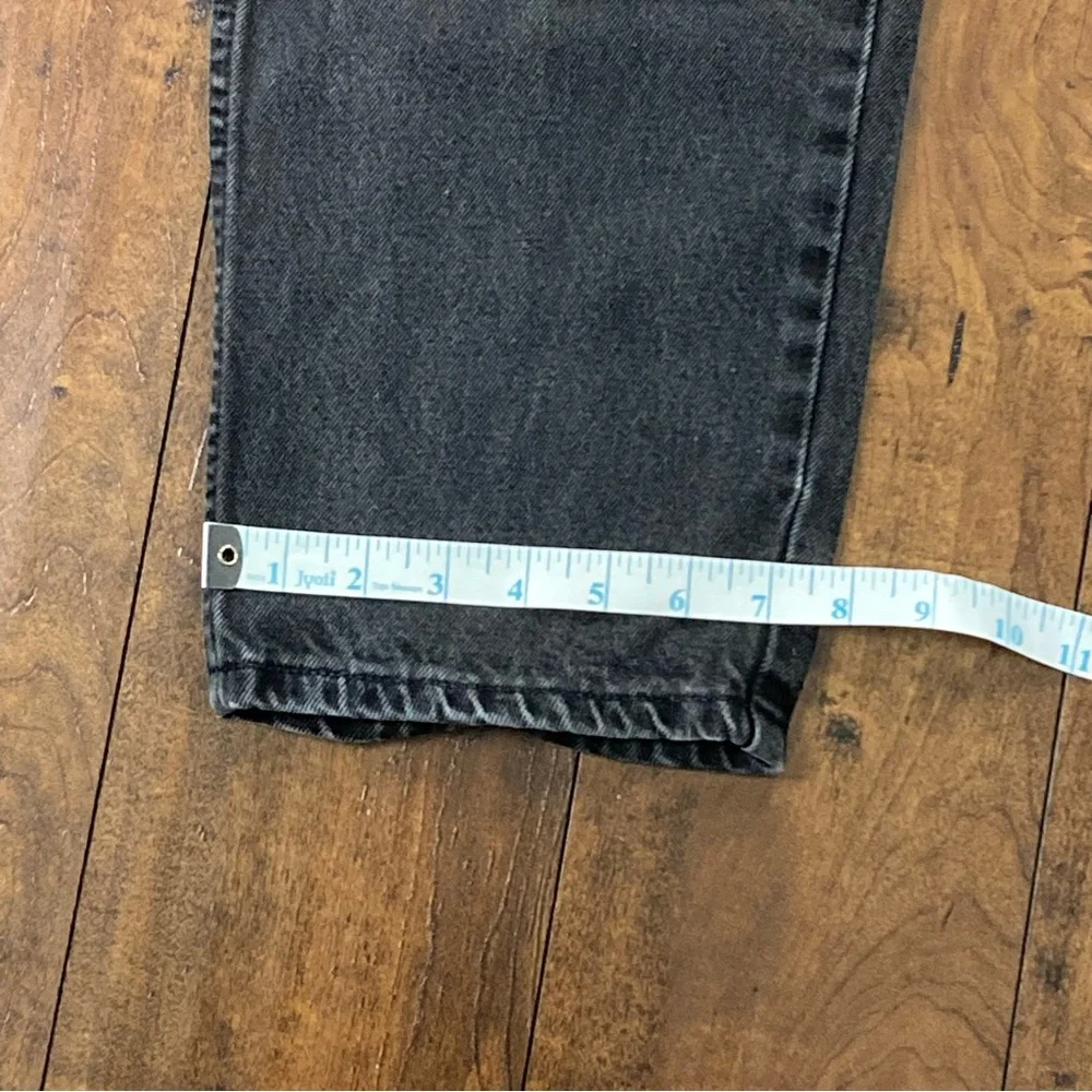 LEVI’S 550 Orange Tab VINTAGE Men’s Jeans Black 100% Cotton Size 38 x 34